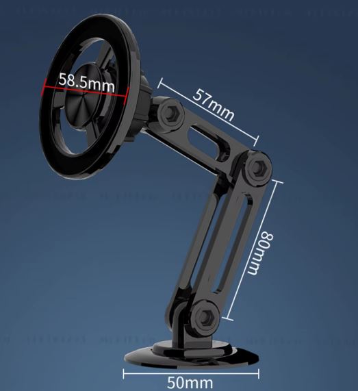 720° Magnetic Car Phone Holder