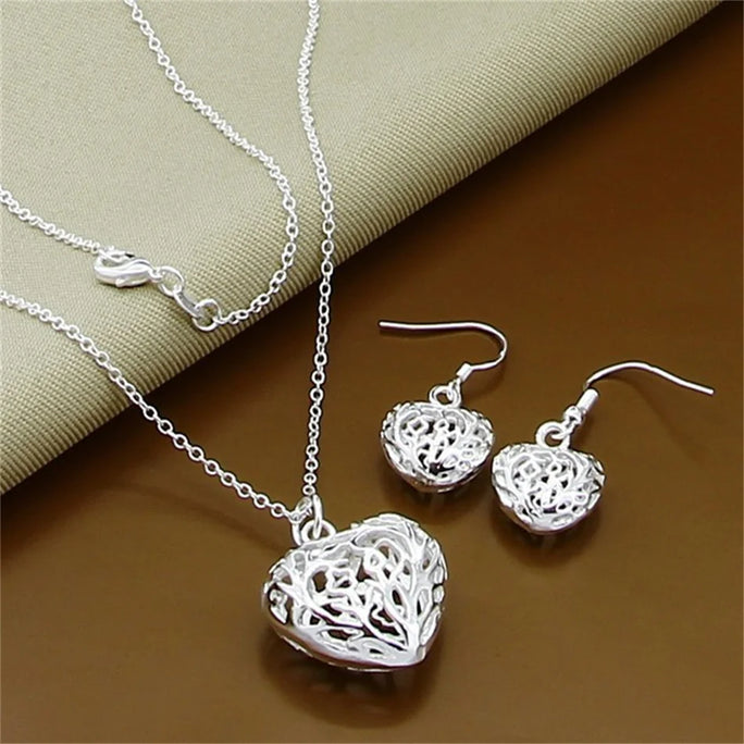Fine Jewelry Set 925 Sterling