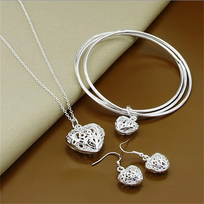 Fine Jewelry Set 925 Sterling