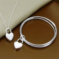 Fine Jewelry Set 925 Sterling
