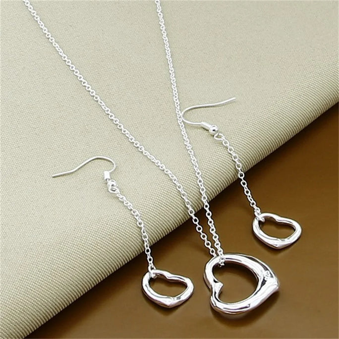 Fine Jewelry Set 925 Sterling
