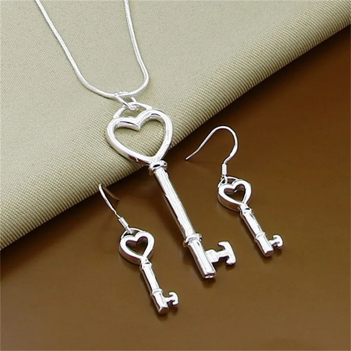 Fine Jewelry Set 925 Sterling