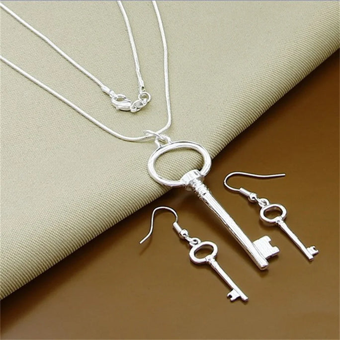 Fine Jewelry Set 925 Sterling