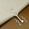 Fine Jewelry Set 925 Sterling