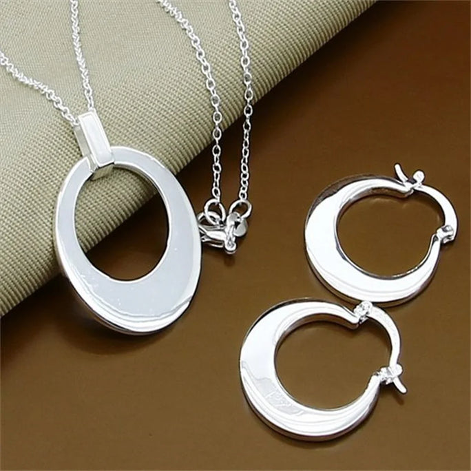 Fine Jewelry Set 925 Sterling