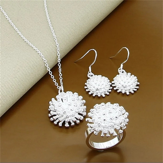 Fine Jewelry Set 925 Sterling