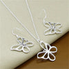 Fine Jewelry Set 925 Sterling