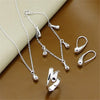 Fine Jewelry Set 925 Sterling