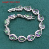 Fine 925 Silver Jewelry Set with Colored Topaz