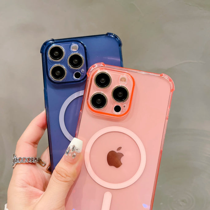 Transparent Magnetic iPhone Case