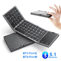 Folding Keyboard Wireless with Touchpad