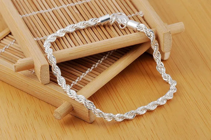 Classic Twisted italian Design silver 925