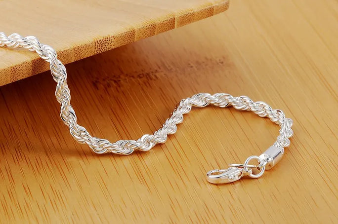 Classic Twisted italian Design silver 925