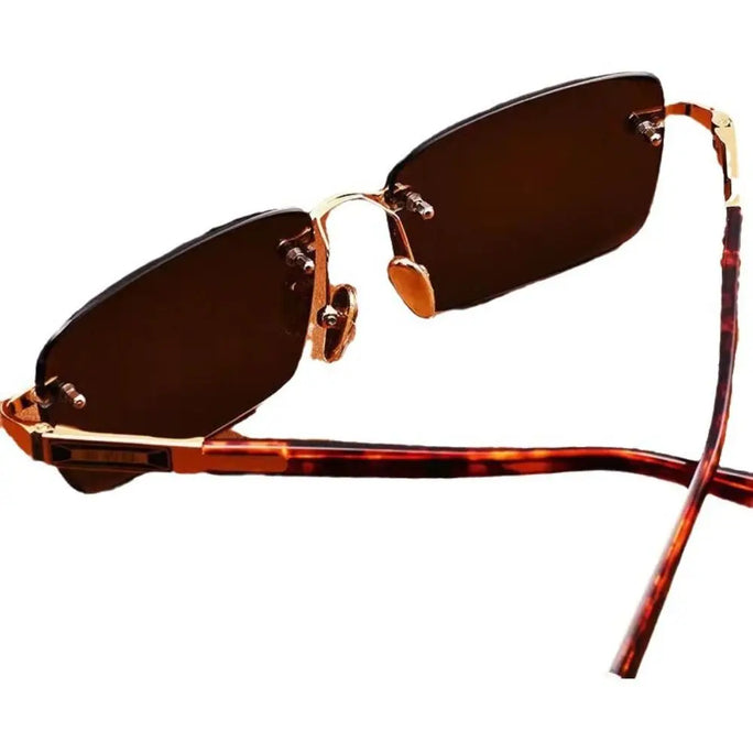Retro Frameless Men’s Sunglasse