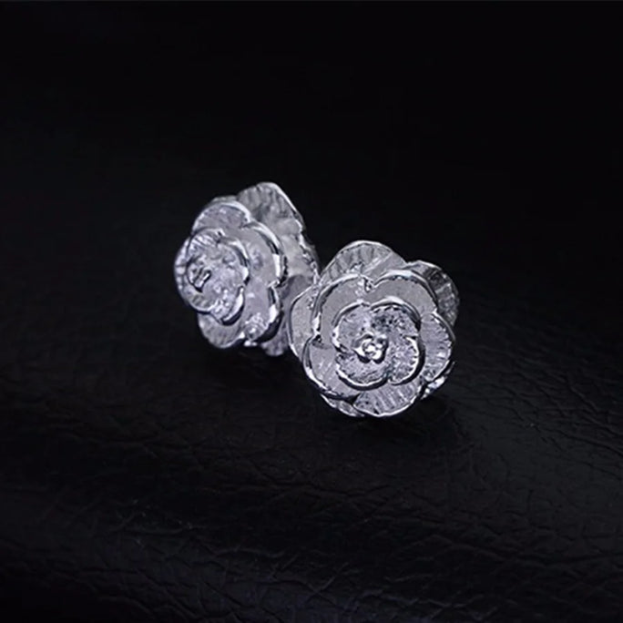 Set Jewelry  925 Silver : Flower