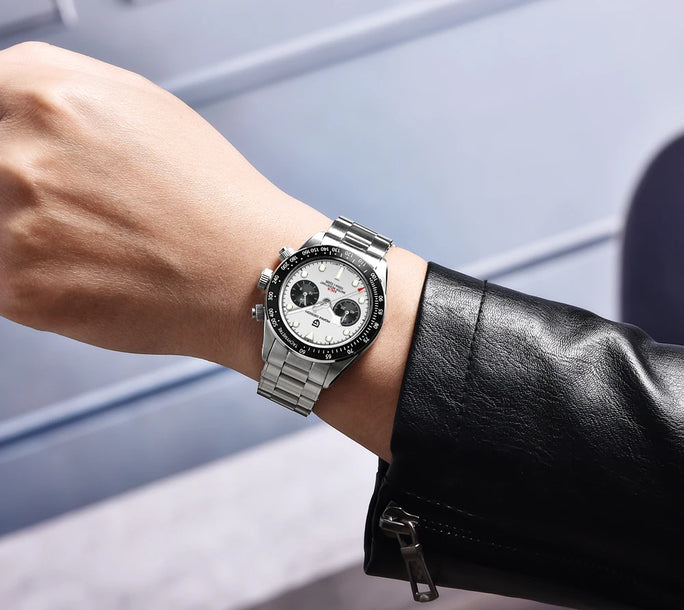 Reinterpretation of the Luxury Panda-Style Watch