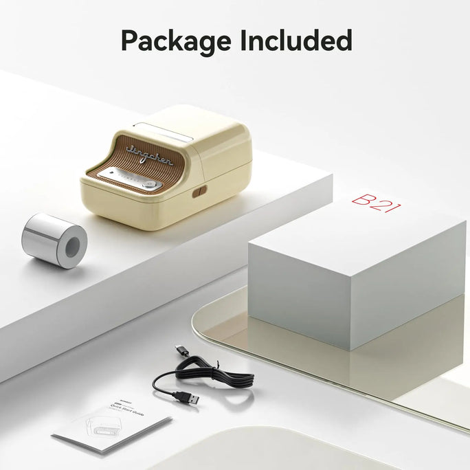 Mini Adhesive Label Printer – Wireless