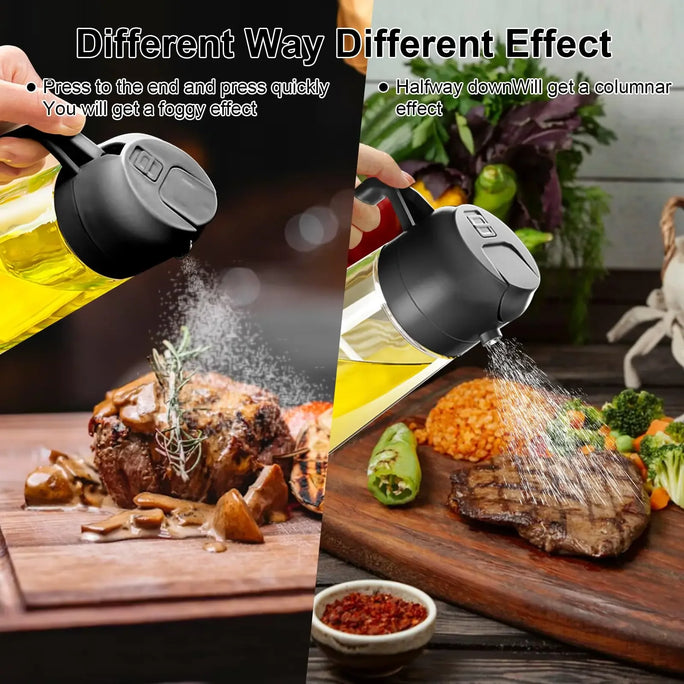Olive Oil Dispenser Bottle 2-in-1