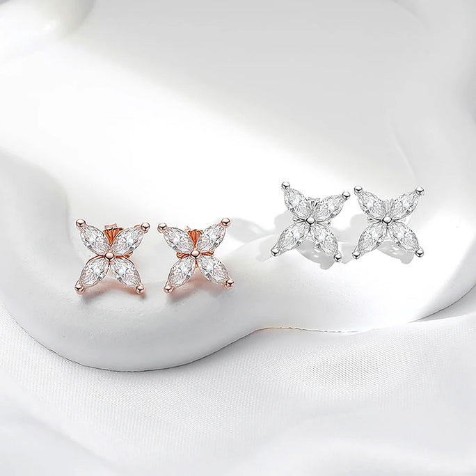 Butterfly Moissanite Jewelry Sets