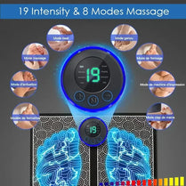 EMS Pulse Foot Massager - 19 levels