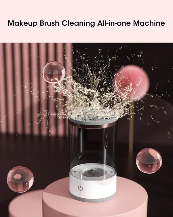 3 In 1 USB Electric Makeup Brush Cleaner