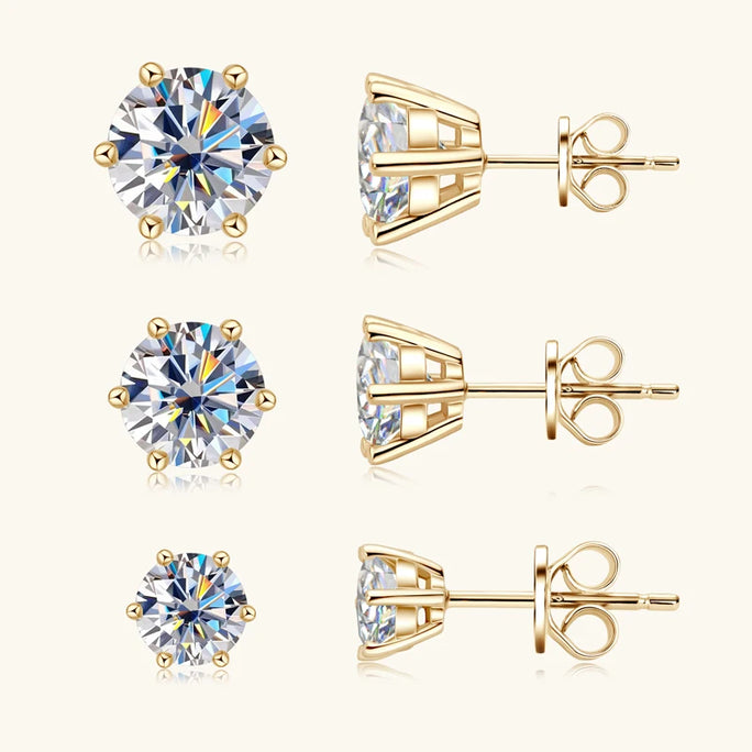 925 Silver Moissanite Jewelry Set