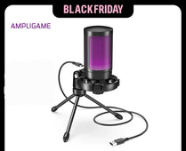 AmpliGame RGB Gaming Microphone