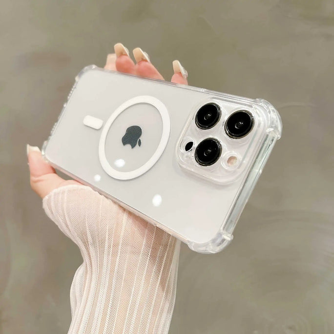 Transparent Magnetic iPhone Case