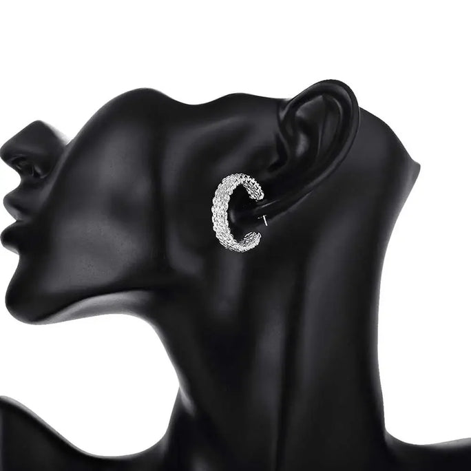 925 Sterling Silver Jewelry Set Contemporary