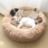 Plüsch-Donut-Katzenbett