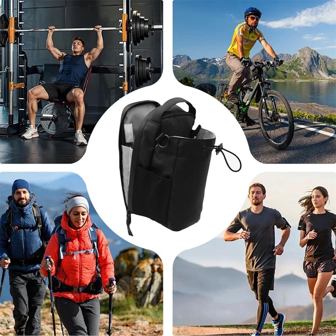 Magnetic Gym Bottle Sling Bag