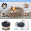 Plüsch-Donut-Katzenbett