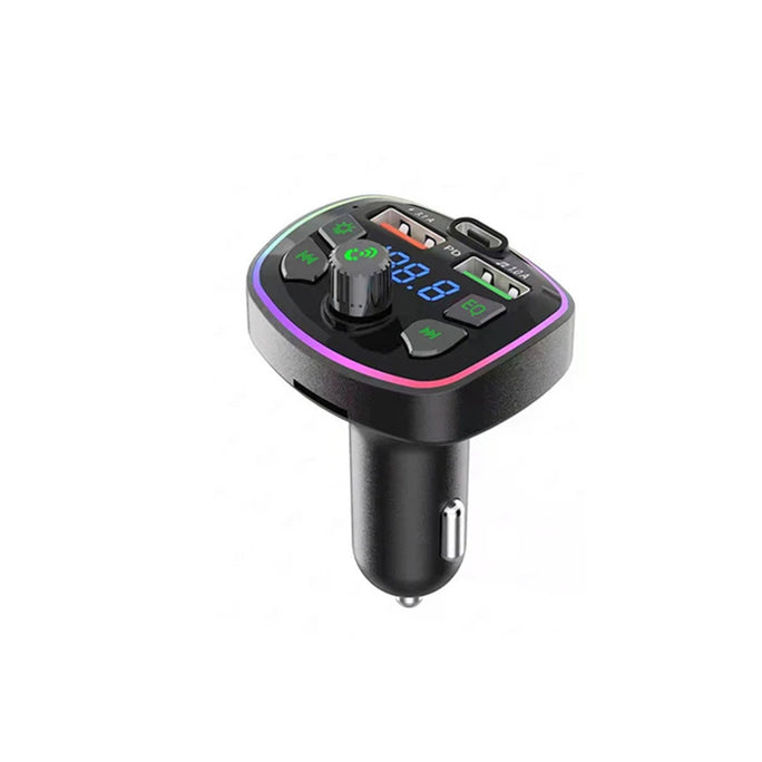 Bluetooth 5.0 FM Transmitter for Cars with USB Charger