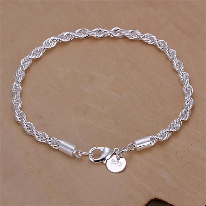 Classic Twisted italian Design silver 925