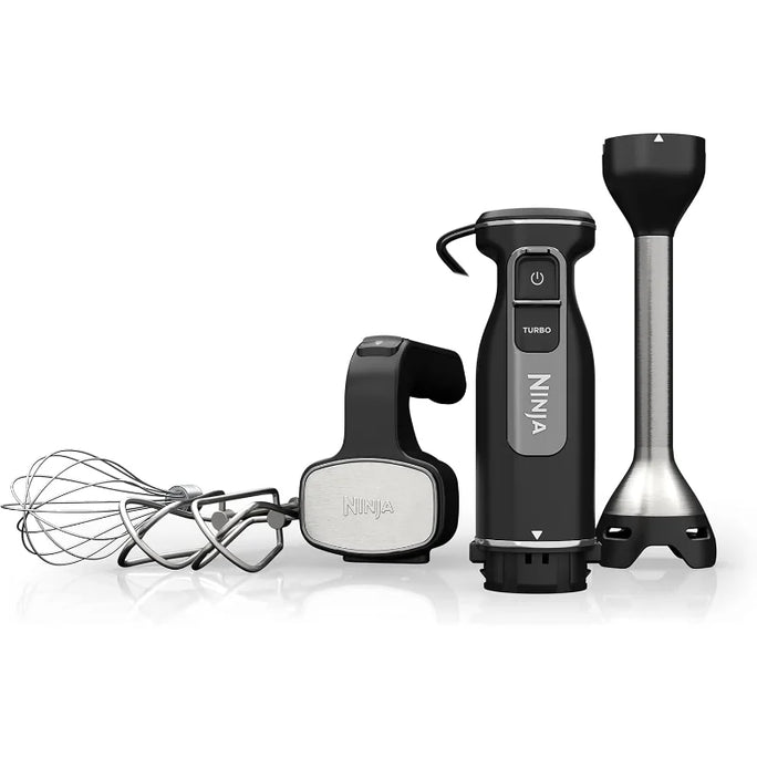 Ninja CI100C Foodi Power Mixer System Immersion Blender and HandMixer Combo, Black