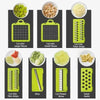 Hot 14/16 in 1 Multifunctional Vegetable Chopper Slicer Shredder with Basket Fruit Slicer Potato Shredder Carrot Grind Gadgets