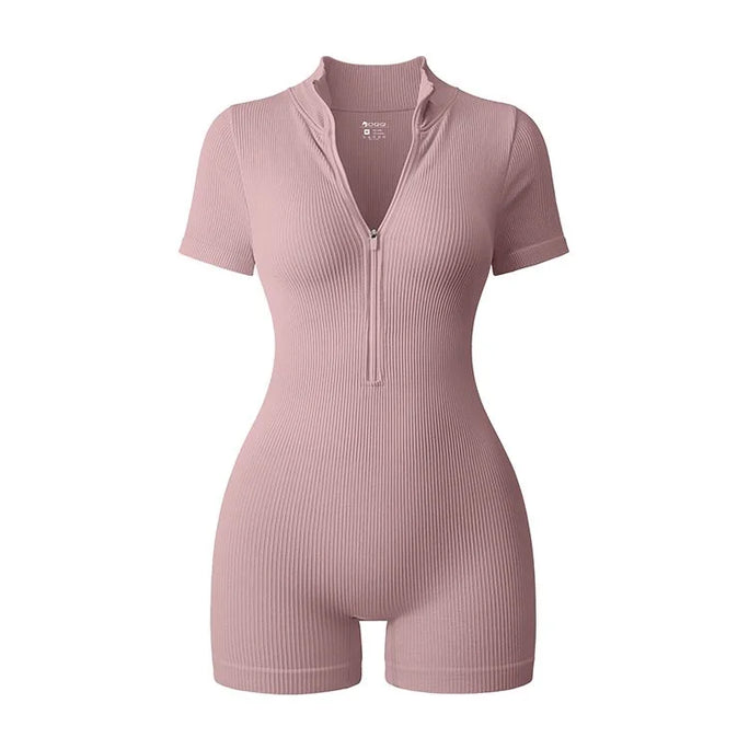 New Color -Short Sleeve Zipper