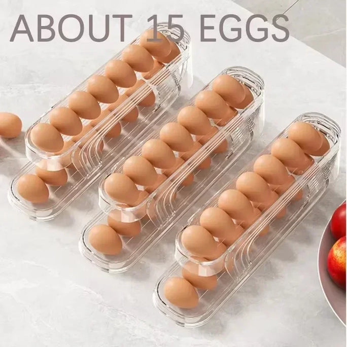 Smart Egg Storage: Vertical Automatic Egg Holder