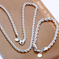 Classic Twisted italian Design silver 925