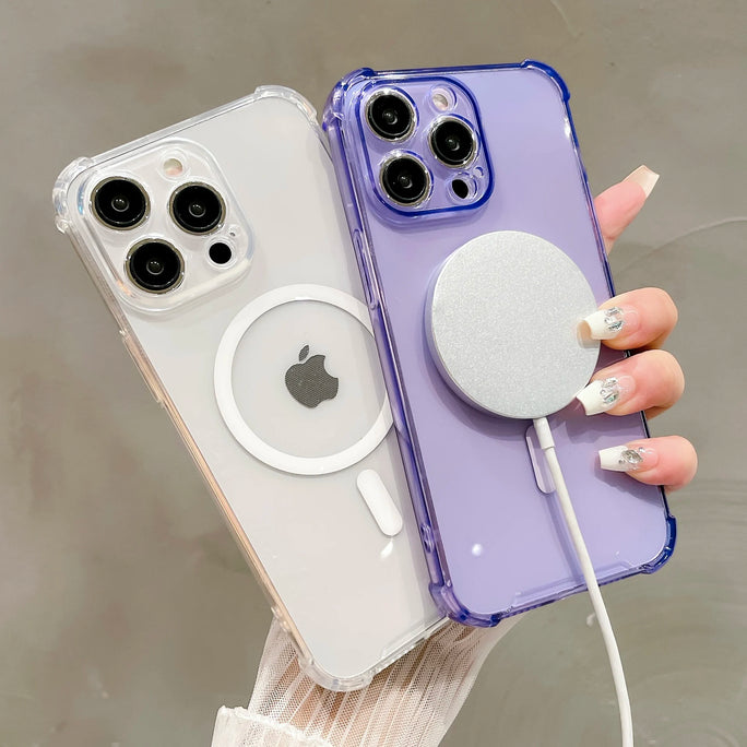 Transparent Magnetic iPhone Case