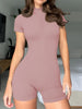 New Color -Short Sleeve Zipper