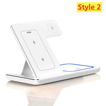 3 In 1 Wireless Charger Stand Pad