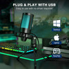 AmpliGame RGB-Gaming-Mikrofon