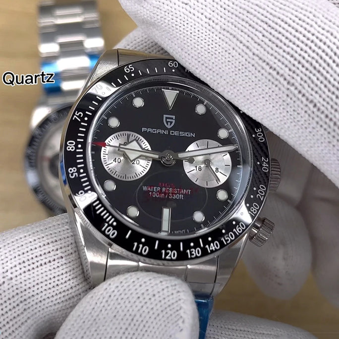 Reinterpretation of the Luxury Panda-Style Watch