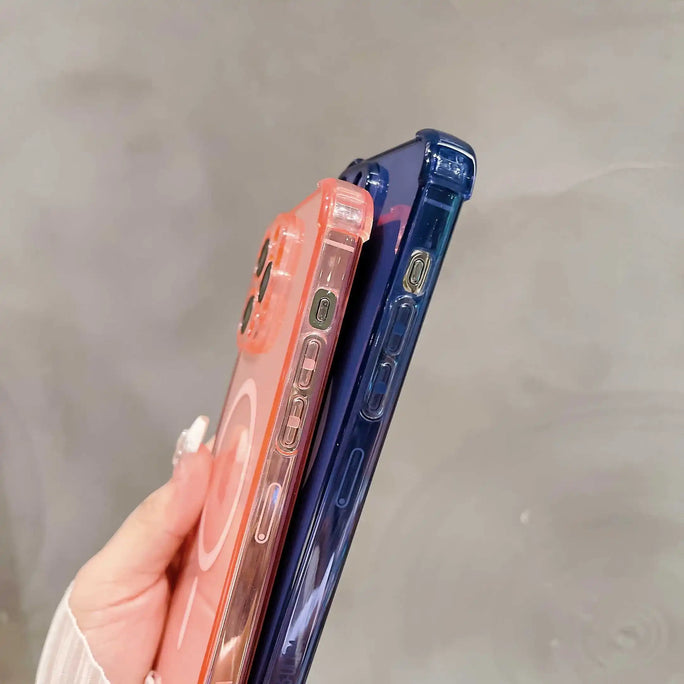 Transparent Magnetic iPhone Case