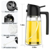 Olive Oil Dispenser Bottle 2-in-1