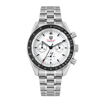 Luxury Quartz Chronograph Watch with Sapphire Glass