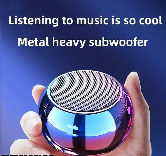 M3 Portable Bluetooth Speaker - Heavy Bass & Compact Design
