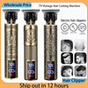 Vintage Electric Hair Trimmer for Men – Rechargeable & Stylish