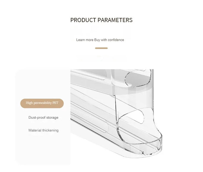Smart Egg Storage: Vertical Automatic Egg Holder
